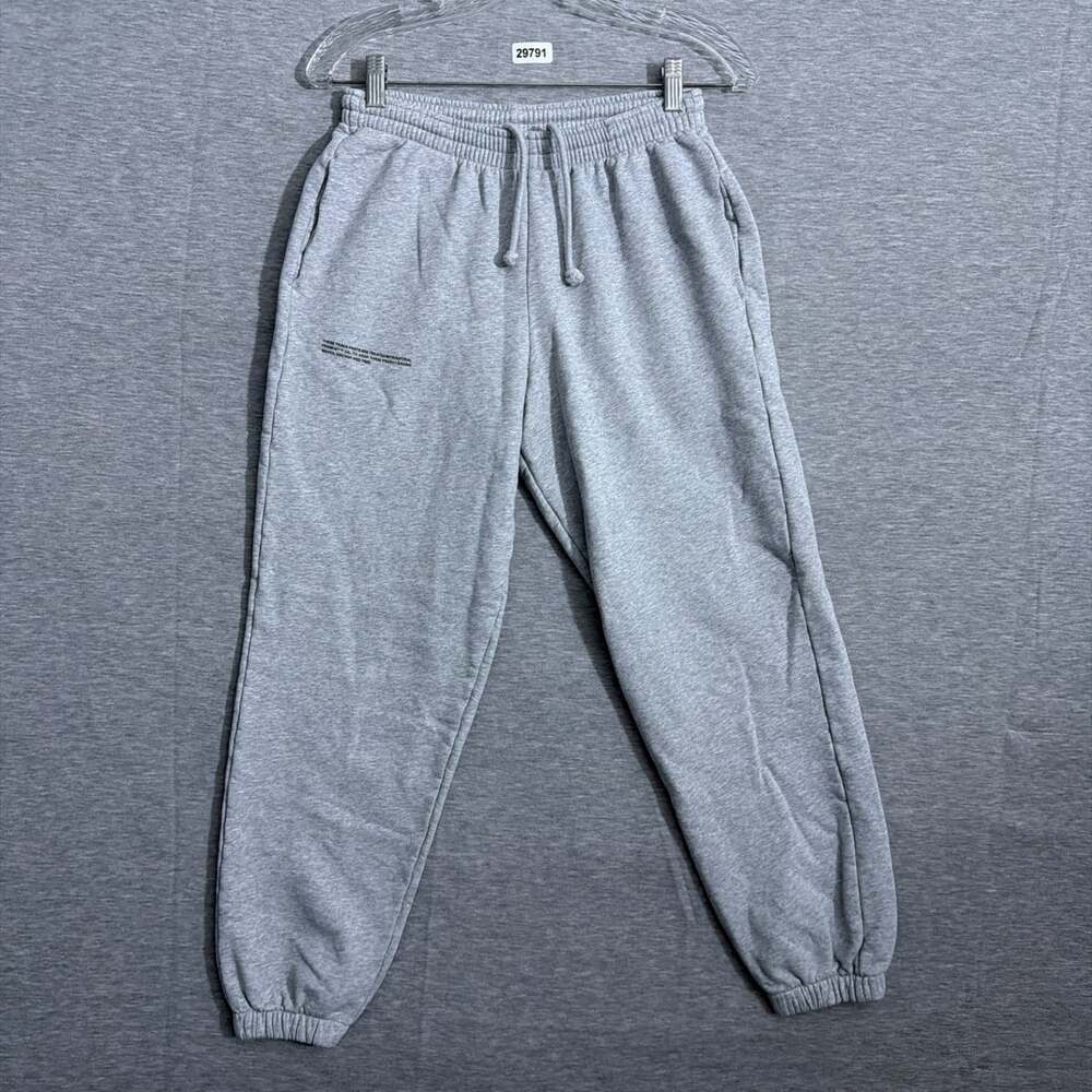 Pangaia Unisex XS Gray Cotton 365 Signature Track Pants Sweatpants Jogger